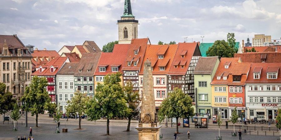 Lehramt studieren in Erfurt - Stadtbild