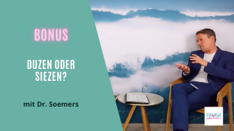BONUS: Die Schüler Duzen oder Siezen?