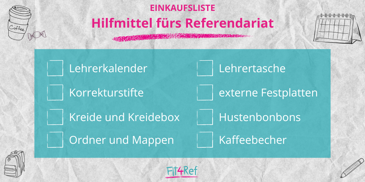 Einkaufstipps fürs Referendariat